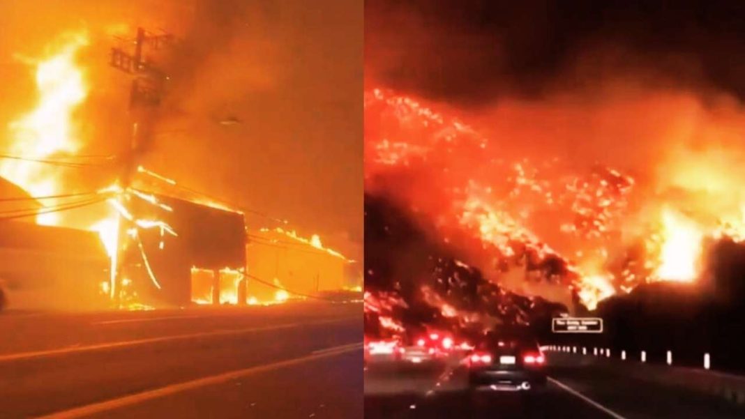 los angeles area fire_Sadaa Times